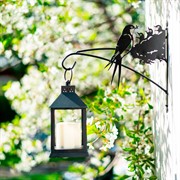 Кронштейн настенный для подвесного кашпо Ласточки металл 201-049B - фото 73763