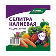 Удобрение Калий азотнокислый 0,5кг (селитра калиевая) - фото 73859