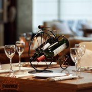 Подставка винная под две бутылки металл 59-119 - фото 7389 Подставка винная под две бутылки металл 59-119 - фото 7389