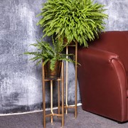 Подставка напольная под цветы Лофт средняя высота 60см 66-224 - фото 74058