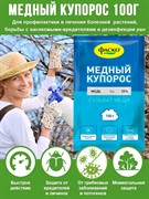 Медный купорос 100г для профилактики и лечения болезней - фото 74358