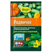 Удобрение Родничок 50г минеральное для огурцов и кабачков - фото 74489