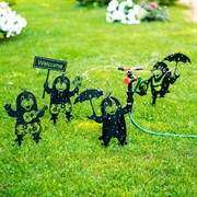 Фигура садовая Крот с гитарой штекер металл 41см 801-212B - фото 74525