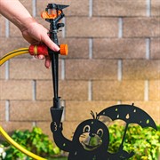 Фигура садовая Крот с держателем разбрызгивателя металл 801-218B - фото 74529