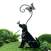 Опора для растений Собака металл 110см 202-015B - фото 74620