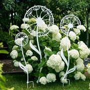 Шпалера для растений садовая Одуванчик 138см металлическая 202-011W - фото 74641