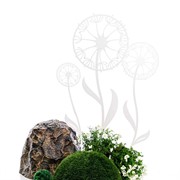 Шпалера для растений садовая Одуванчик 138см металлическая 202-011W - фото 74642