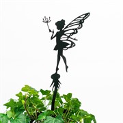 Опора для растений Фея металлическая 40см чёрная 202-071B - фото 74660