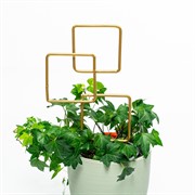 Опора для комнатных растений 32см золотая металл 57-935G - фото 74675