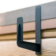 Кронштейны для балконного ящика 2шт настенные металл 203-039B - фото 74680