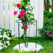 Опора металлическая для садовых растений Тренога зелёная 58-906Gr - фото 74695