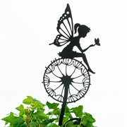 Опора для комнатных цветов и растений Фея 40см чёрная металл 202-072B - фото 74702