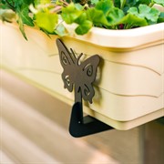 Кронштейн для балконного ящика 2шт Бабочка металл 203-040B - фото 74705