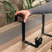 Кронштейны для балконных ящиков 2шт Улитка металл 203-020B - фото 74724