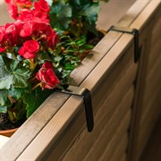 Кронштейны для балконных ящиков 2шт Улитка металл 203-020B - фото 74727