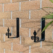 Кронштейны для балконных ящиков 2шт металл 203-030B - фото 74734