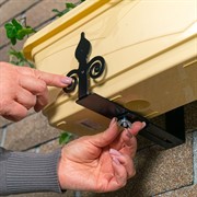 Кронштейны для балконных ящиков 2шт металл 203-030B - фото 74735