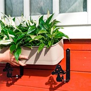 Кронштейны для балконного ящика Грибочек 2шт металл 203-014B - фото 74739