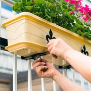 Кронштейны для балконного ящика 2шт металл 203-024B - фото 74748