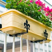 Кронштейны для балконного ящика 2шт металл 203-024B - фото 74749