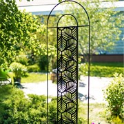 Шпалера садовая для вьющихся металлическая чёрная 202-101B - фото 74798