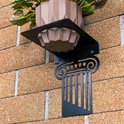 Кронштейн настенный Колонна на 1 горшок 11см металл 150-107B - фото 74851