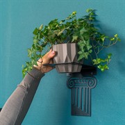 Кронштейн настенный Колонна на 1 горшок 11см металл 150-107B - фото 74852