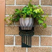 Кронштейн настенный Колонна на 1 горшок 11см металл 150-107B - фото 74854