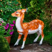 Фигура садовая Косуля стоит высота 56см стеклопластик U08202 - фото 74893