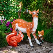 Фигура садовая Косуля стоит высота 56см стеклопластик U08202 - фото 74895