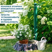 Колонка садовая трубка круглая высота 98см 55-121Gr - фото 74919