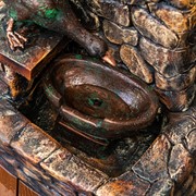 Фонтан садовый с утками стеклопластик высота 80см U08170 - фото 74935