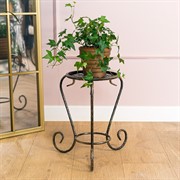 Подставка напольная под 1 растение металл высота 36см 401-036BG - фото 74940