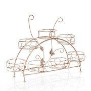 Подставка для цветов на подоконник на 7 цветов металл 14-917-WG - фото 74996