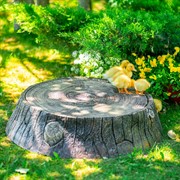 Крышка люка декоративная Пень дубовый на 60 см U09102 - фото 75189