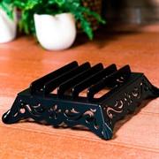 Декроттуар для чистки садовой обуви металлический 620-006B - фото 75211 Декроттуар для чистки садовой обуви металлический 620-006B - фото 75211