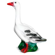Фигура декоративная Гусь большой для сада высота 60см F01062 - фото 75353