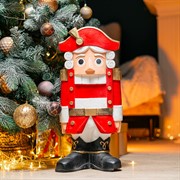 Фигура декоративная Щелкунчик красный высота 49см U09277-Red - фото 75391