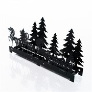 Подсвечник новогодний Упряжка лошадей длина 38см металл 730-089B - фото 75477 Подсвечник новогодний Упряжка лошадей длина 38см металл 730-089B - фото 75477