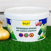 Краска акриловая для садовых деревьев 2,5кг в ведре - фото 75683