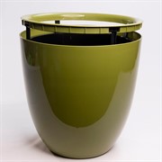 Горшок Сириус 16,5л папоротник с вкладкой - фото 75921