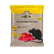 Тесто-брикет от крыс и мышей 200г Nadzor - фото 76048