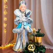 Фигура декоративная Снегурочка высота 133см стеклопластик U09196 - фото 76114