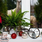 Подставка Тачка на 2 цветка 10 и 15 95-038 - фото 7663 Подставка Тачка на 2 цветка 10 и 15 95-038 - фото 7663