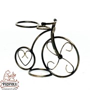 Подставка на подоконник Велосипед на 1 цветок диаметр 10см 95-041 - фото 7675