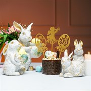 Штекер пасхальный ХВ металл золотой 750-007G - фото 80430