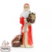 Фигура Дед Мороз с часами F08434 - фото 8310