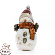 Фигура Снеговик в шапке F08420 - фото 8320