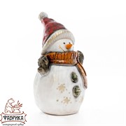 Фигура Снеговик в шапке F08420 - фото 8321