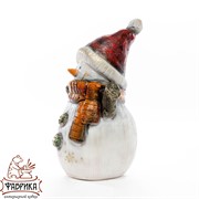 Фигура Снеговик в шапке F08420 - фото 8322